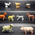 thumbnail image 4 of Gwong Juguete 14 unids PVC Realista Granja Animal Modelo Caballo Cerdo Cerdo Pato Ganso Figura Juguete Gwong 30005225, 4 of 7