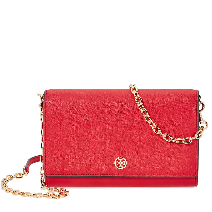 tory burch brilliant red wallet