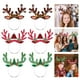 thumbnail image 3 of Diademas navideñas para fiestas, suministros de decoración, regalo de Navidad, fotomatón, árbol de Navidad, muñeco de nieve, astas de reno, sombrero de Papá Noel, 3 of 4