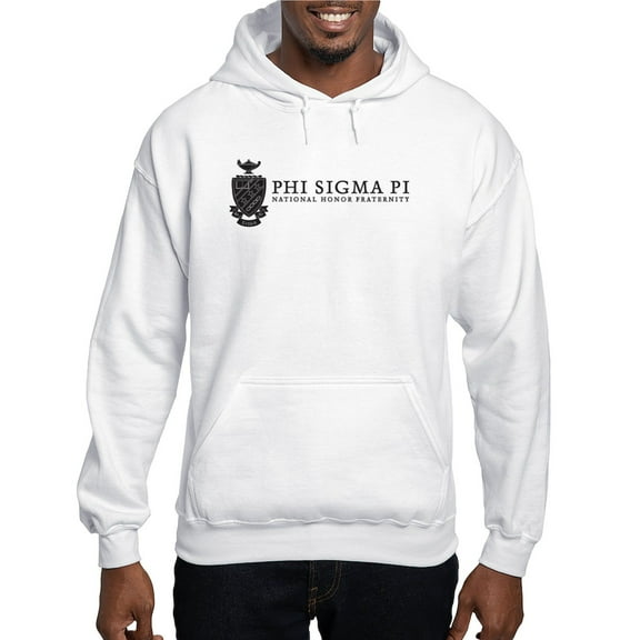 CafePress - Phi Sigma Pi Black Shield With Wordmark Sweatshirt - Pullover Hoodie, Hooded Sweatshirt