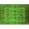 thumbnail image 1 of Ahgly Company Indoor Rectangle Oriental Green Traditional Area Rugs, 4' x 6', 1 of 4