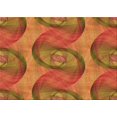 thumbnail image 1 of Ahgly Company Machine Washable Indoor Rectangle Transitional Orange Area Rugs, 2' x 4', 1 of 7