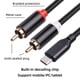 thumbnail image 3 of Cable Divisor Usb C A Doble Rca Estéreo En Y Cable De Audio Para Smartphone, Tablet, Ordenador Portátil Y Mesa De Mezclas, 3 of 7