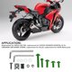 thumbnail image 3 of Kit de Pernos de Carenado de Motocicleta 177 Piezas de Colores M5 M6 Reemplazo de Tornillos de Parabrisas de Motocicleta para GSXR600 GSXR750 ANGGREK  Otros, 3 of 8