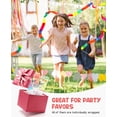 thumbnail image 4 of Paquete de 12 cintas de baile JoyCat para niños, recuerdos de fiesta con arcoíris, 4 of 8
