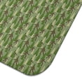 thumbnail image 3 of Green Bigfoot and Tree Pattern Dish Drying Mat for Kitchen 1 Pack, Ultra Absorbent Microfiber Dishes Drainer Mats,18"x24", 3 of 4