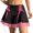 Black Pink, variant on Douhoow Gothic Lace Mini Pleated Skirt Women Punk High Waist A-Line Short Skirt Vintage Streetwear
