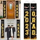 thumbnail image 1 of 2023 Graduation Decoration Banner Class Congrats Graduation Porch Sign Photo Background 180x30cm, 1 of 9