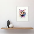 thumbnail image 4 of Tabby Cat Lovers Gift Watercolour Pet Portrait Painting Artwork Unframed Wall Art Print Poster Home Decor Premium, 4 of 5