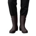 thumbnail image 4 of FRSASU Women's Rain Boots Mid-calf Waterproof Outdoor Hunting Gardening Farming Shoes Brown, 4 of 7