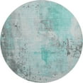 thumbnail image 2 of Addison Rugs Mayfield Premium Machine Washable Transitional Abstract Teal Round Rug, 8' x 8', 2 of 6
