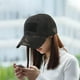 thumbnail image 2 of Gorros Deportivos Gorros Papá Ajustables Transpirables Para Correr Camping Mujer Hombre Negro SM SunniMix Gorra de béisbol, 2 of 7