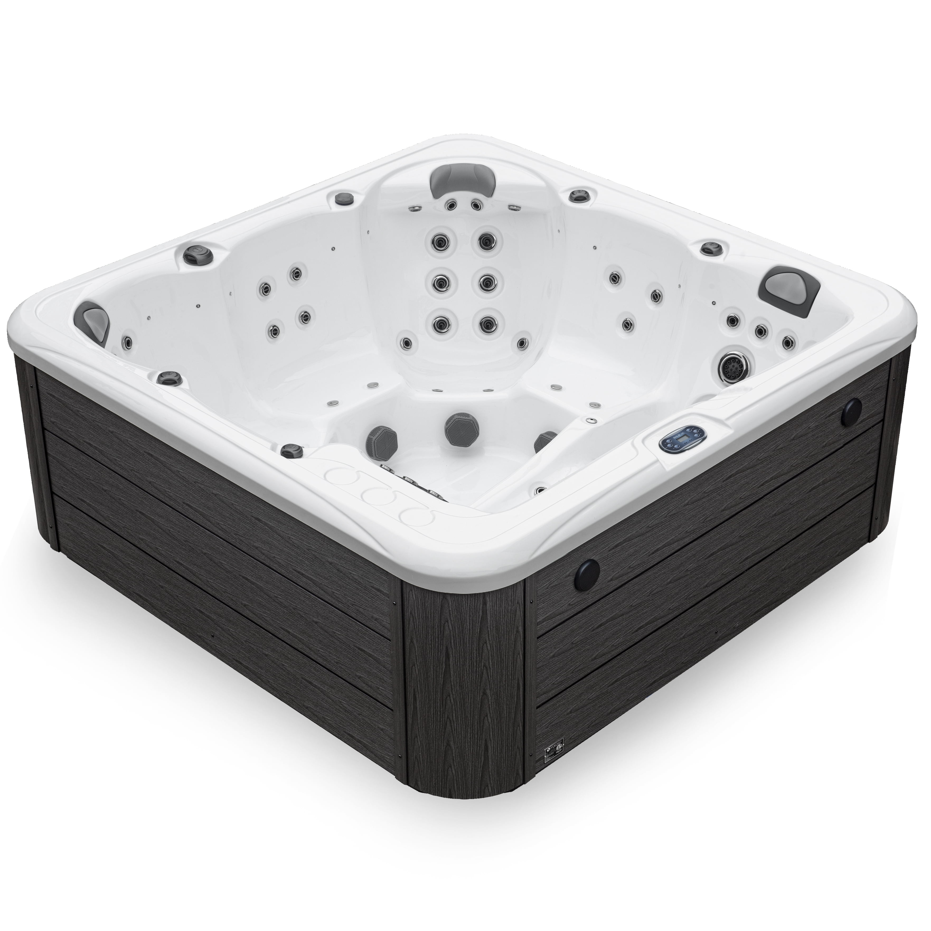 Aqualife by Strong Spas Scenic 6 Person 120-Port Lounger Spa, 69 Jets