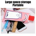 thumbnail image 5 of YiJuHui 4pcs Cute Toothpaste-Shaped Pencil Case with Built-in Sharpener, Large Capacity Pen Pouch for Office & Daily Use, 5 of 6