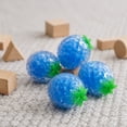 thumbnail image 5 of Pineapple Squishy Stress Relief Squeeze Toy with Blue Gel Beads, Squishy Sensory Fidget Toy for Kids Teens, Portable Calming Hand Toy for School Office Travel Party Favors, 5 of 8