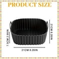 thumbnail image 2 of Bakeware Set,Reusable Silicone Tray Fryer Accessories For Kitchen, 2 of 8