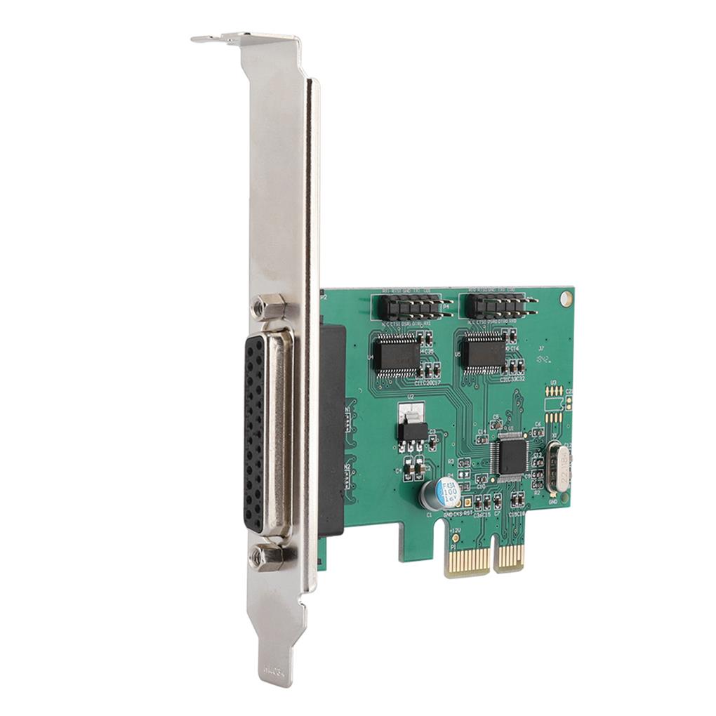 Linyer PCI-E to 2 Serial Card +1 Parallel Port Card Desktop PCI Expansion Card LPT Port Adapter Card - image 4 of 8