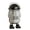 Silver, variant on Astronaut Shaped Trash Can with Lid and Handle, Cute Garbage Can for Kids, Plastic Large Capacity Storage Bin, Glossy Design, for Home Office Floor & Desktop Bedroom Living Room Decor, Red