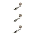 thumbnail image 1 of QualitChoice Poignée de Moulinet de Pêche en Métal 32mm Poignée Réutilisable Bouton de Lancer Argent Gris 3Ensemble, 1 of 6