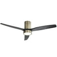 thumbnail image 2 of Sofucor 52-Inch Flush Mount Contemporary Ceiling Fan with Dimmable LED Light and Remote, 2 of 5