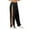 Black, variant on Adaptive Casual Pants With Side Pockets Easy On Off Closure Pull On Trousers For Limited Mobility And Post Recovery Women'S Casual Pants Black Xl
