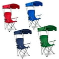 thumbnail image 6 of VTOY Camping Chair with Canopy Portable Camping Chairs with Shade for Outside Folding Beach Chairs with Shade for Adults(Blue), 6 of 7