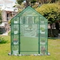 thumbnail image 4 of Costway Portable Mini Walk In Outdoor 4 Tier 8 Shelves Greenhouse, 4 of 10