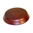 thumbnail image 1 of National Artcraft® 4" Round Wood Display Base - Walnut Finish (Pkg/1), 1 of 3