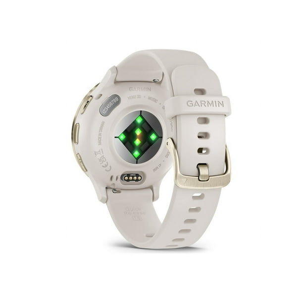 Garmin vivoactive 3 white silicone stainless steel hot sale