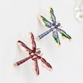thumbnail image 5 of fenteer 2xAntique Dragonfly Pins Corsage Rhinestone Brooch Jewelry Gift Blue, 5 of 8
