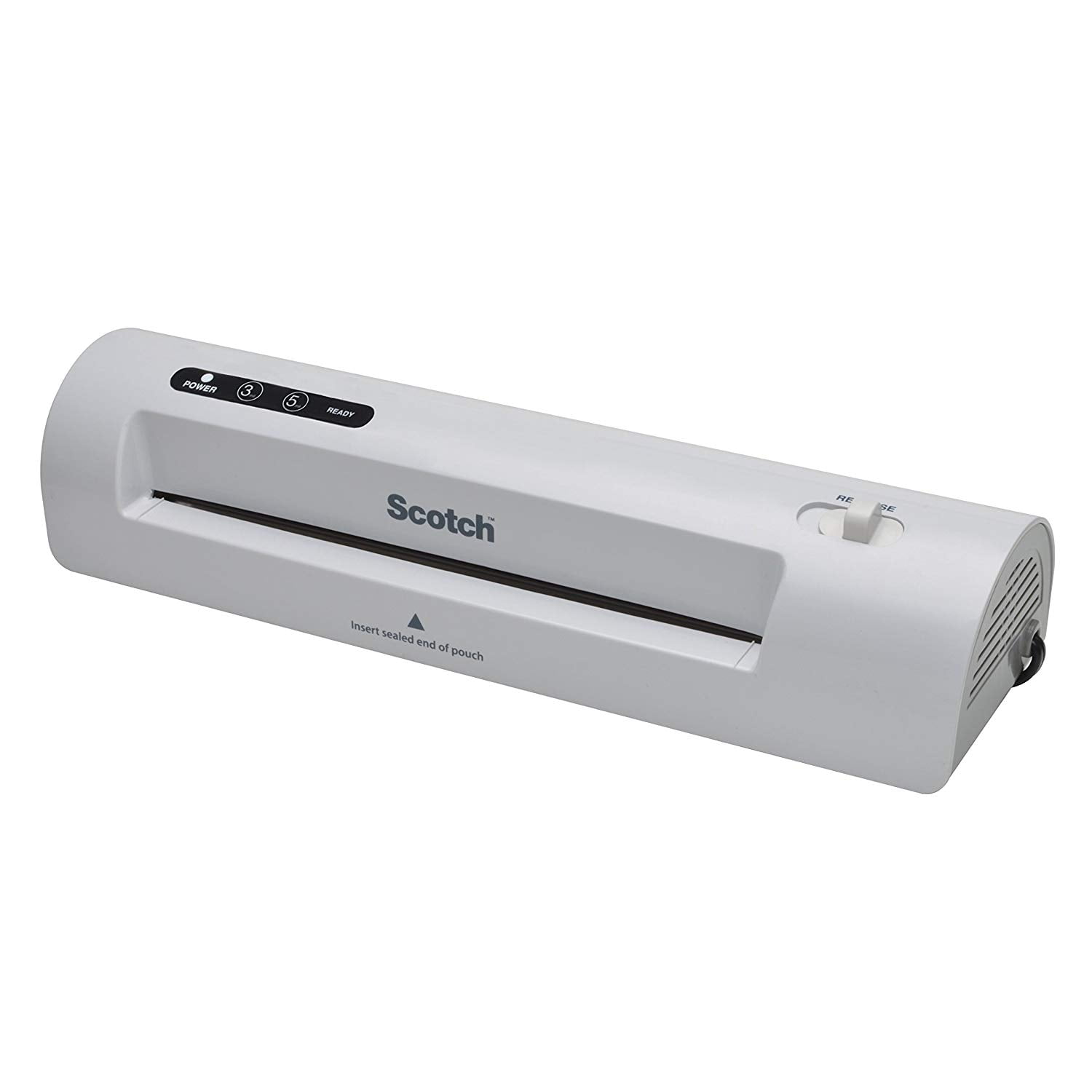 Scotch TL901C Thermal Laminator 2 Roller System Bundle with 100 Assorted Pouch Sizes and a Plexon Pen 7