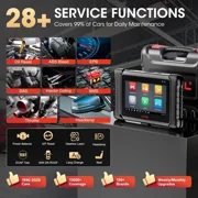 2026 Autel Scaner MX808S Car Diagnostic Scan Tool, Bidirectional Tool Same as MK808S, All System Diagnoses, Active Tests, 28+ Services FCA AutoAuth