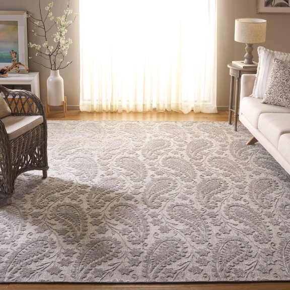 Safavieh Mirage Calleigh Paisley Area Rug, Gray, 9' x 12'