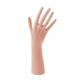 thumbnail image 3 of Mannequin Hand Jewelry Display Player Multifuncional Anillos livianos Pantall Stand Entrenamiento de arte de uñas para mesa de exhibición, 3 of 8