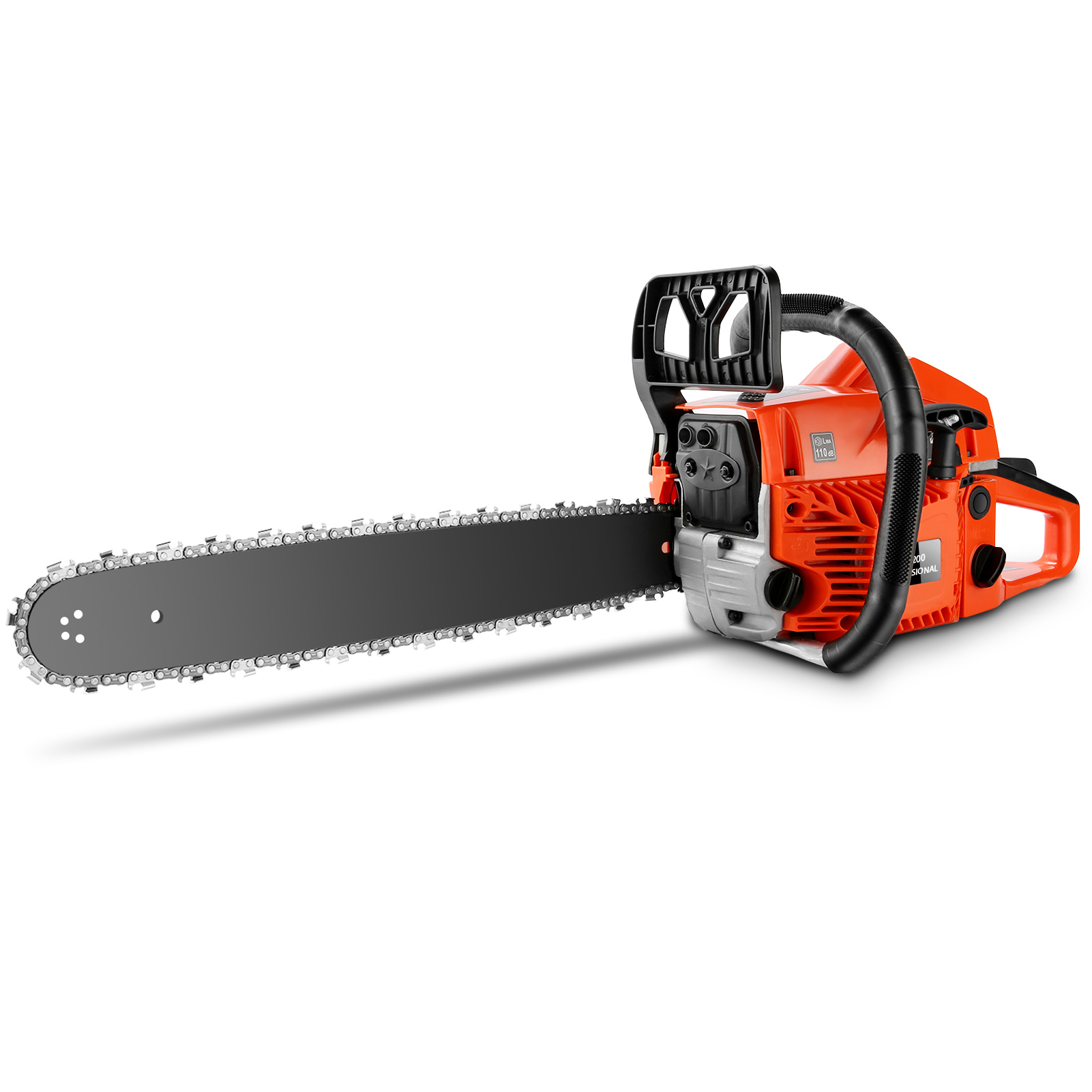 62CC Chainsaw 20Inch 3.5HP Gas Chainsaw 2 Strokes Gas Powered Petrol