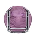 thumbnail image 6 of Mainstays Large Super Soft Microsuede 30" Saucer™ Chair, Purple, 6 of 6