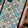 thumbnail image 6 of FINCIBO Soft TPU Black Case Slim Cover for Samsung Galaxy A71 6.7" 2019 (NOT FIT A71 5G 2020), Royal Checker Pattern, 6 of 6