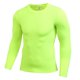thumbnail image 2 of Camisetas de manga larga para hombre, de secado rápido, para fitness, gimnasio, para otoño y primavera, de compresión, para correr, color rojo, talla S, 2 of 6