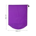 thumbnail image 2 of Saco de almacenamiento Uxcell, 9x16 pulgadas, saco de almacenamiento ultraligero con tapa contra el polvo, morado, 2 of 7