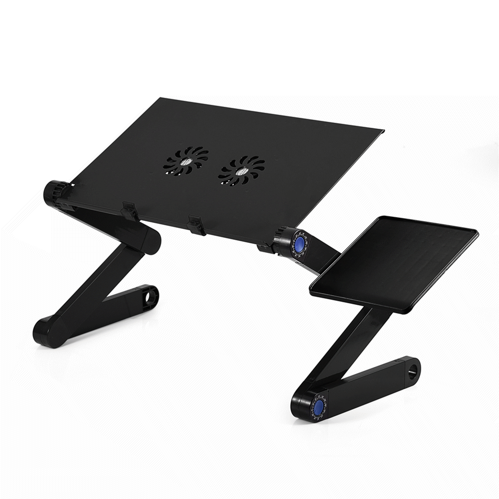 Cergrey Lap Desk 360° Adjustable Foldable Laptop Desk Table Stand w