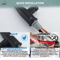 thumbnail image 3 of CASAINC Single Handle Kitchen Faucet with Pull Down Sprayer, Touchless Sensor, Deck Mounted, Matte Black, 3 of 4