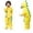 Yellow2, variant on Krdevn Kids Cartoon One Piece Rain Suit, Full Body Waterproof Hooded Raincoat with Reflective Strip Rainwear for Boys Girls,Light Blue
