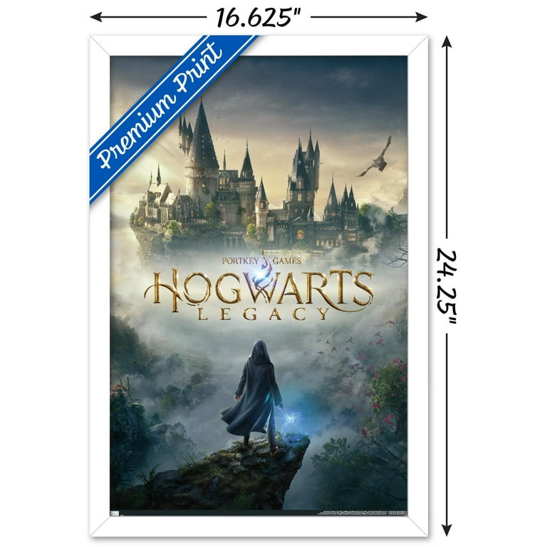 Trends International Hogwarts Legacy - Key Art Framed Wall Poster