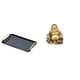 thumbnail image 1 of Elegante Bandeja Rectangular Para Servir, Organizador De Mesa Con Escultura De Buda Maitreya Para Hogares, Hoteles, Repostería, Aperitivos, Café, Té, Fiestas De Aniversario Y Feng Shui., 1 of 8