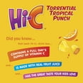 thumbnail image 2 of Hi-C Torrential Tropical Punch Fruit Juice, 6 fl oz, 8 Juice Boxes, 2 of 15