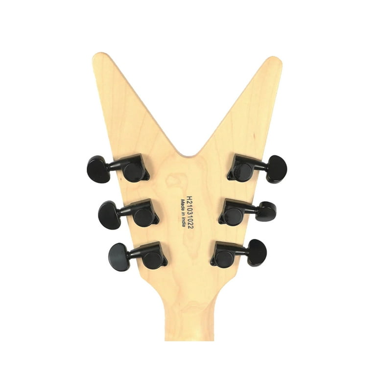 maple❥maple Dean ZX Quilt Maple Electric Guitar Transparent Brazilia for
