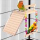 thumbnail image 2 of Percha para Pájaros, Accesorios para Jaulas de Pájaros, Plataforma de Columpio para Loros, Periquitos, Periquitos Comunes, Cacatúas, Agapornis y Cotorras del Pacífico., 2 of 8