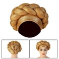 thumbnail image 4 of Turbante jinwen gorro oro turbante africano, 4 of 5