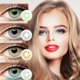 thumbnail image 4 of amara lentes de contacto coloridos serie océano decoración de ojos lente comestics anual, 4 of 4
