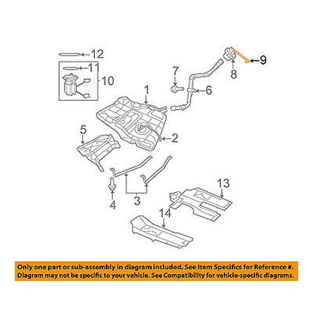 CHRYSLER OEM Fuel System-Fuel Cap Strap 4766586AA